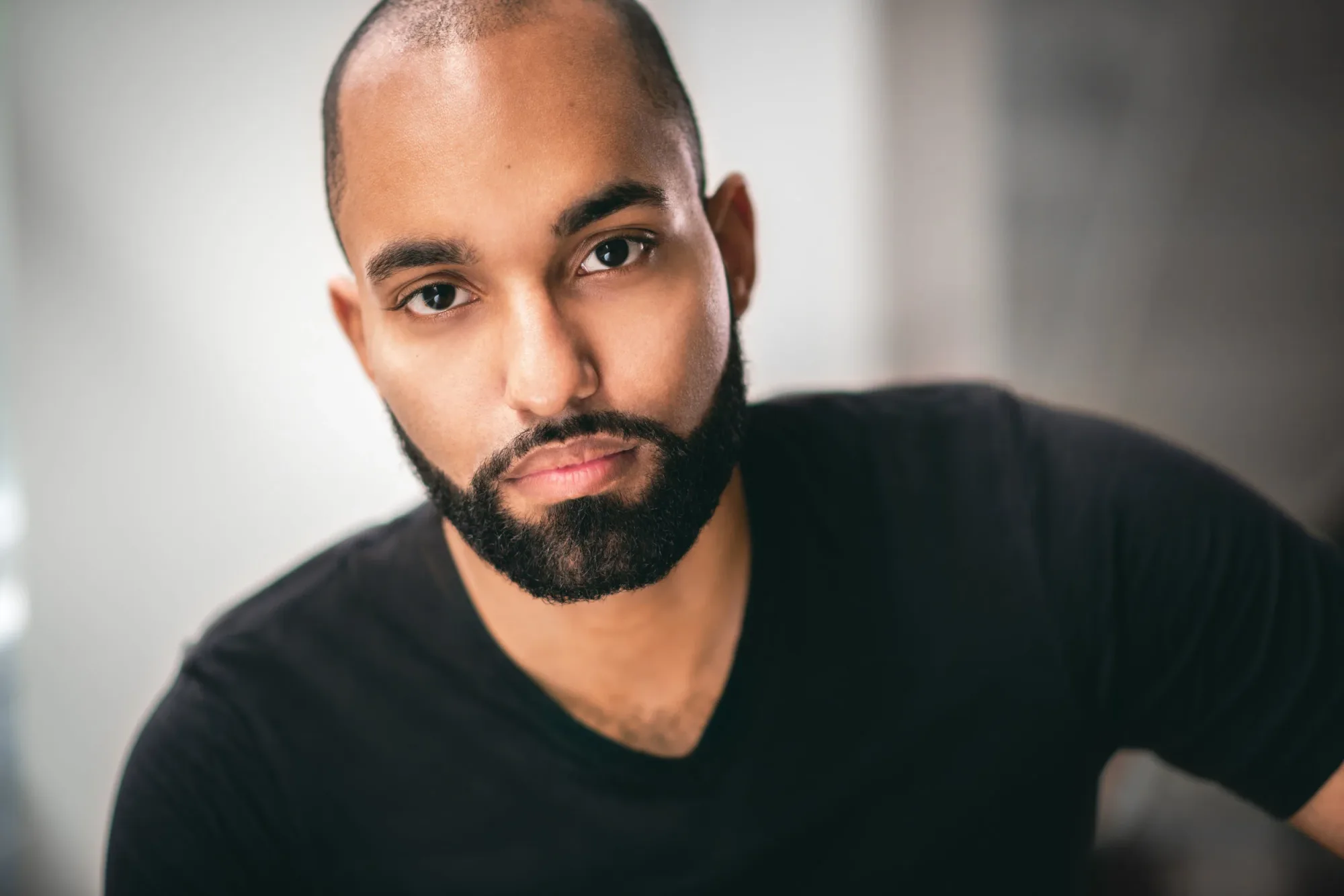 Amilcar Javier, grungy headshot as a thug